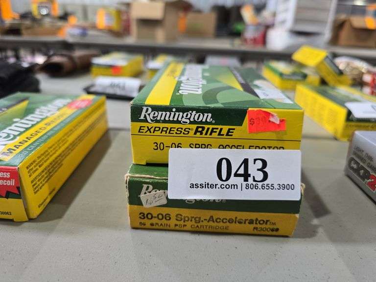 (40) Remington 30-06 SPRG Accelerator 55gr PSP