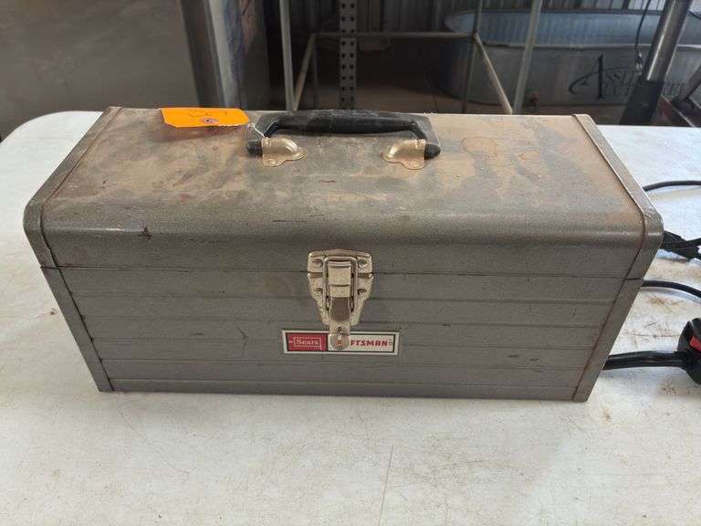 Toolbox w/ Varispeel Grinder and Attachments