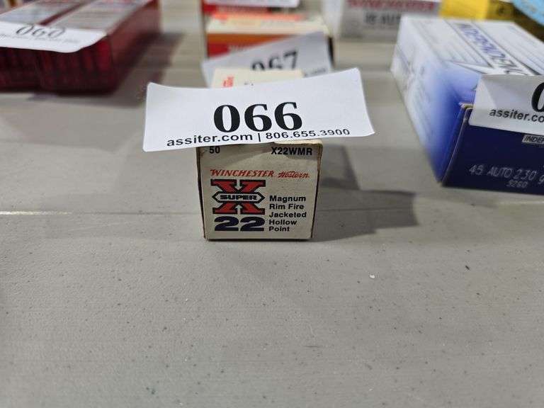 (50) Winchester 22 Mag JHP 40gr