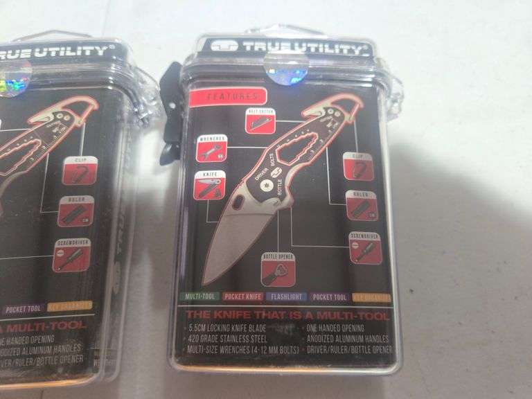 (2) Smart Knife Pocket Knives