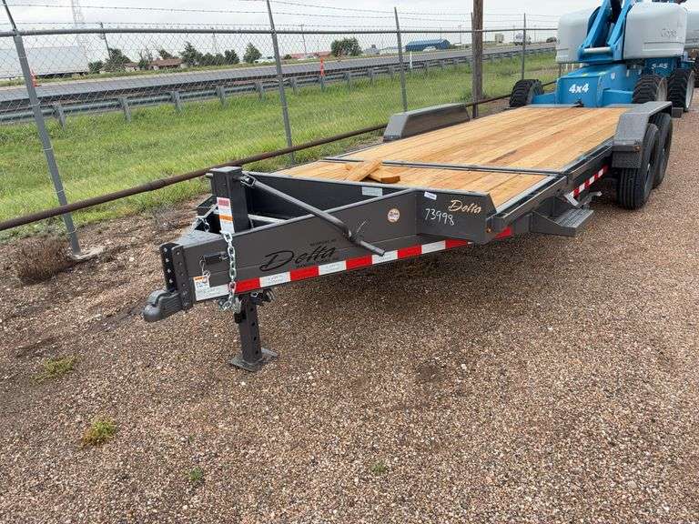 Pog Trailers 2025 Delta Manufacturing, Inc. 20' Tilt Deck Flatbed Trailer - Assiter ...