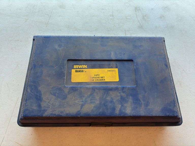 Irwin 24 Piece Tap&Die Set in Case