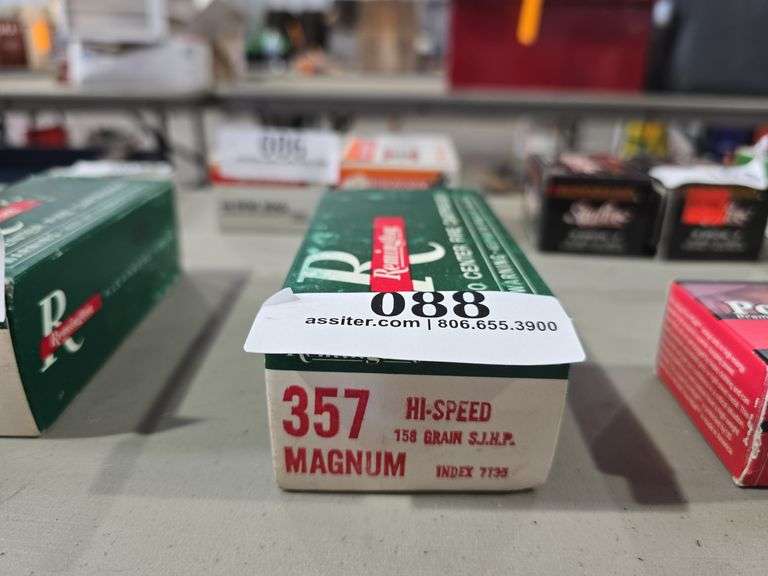 (50) Remington .357 Magnum 158gr SJHP Centerfire