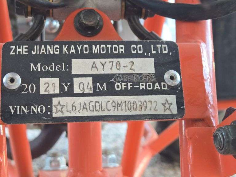2021 Kavo   4 Wheeler