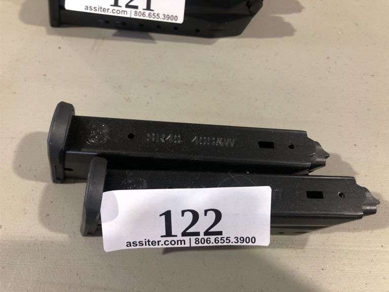 (2) SR-40 Magazines