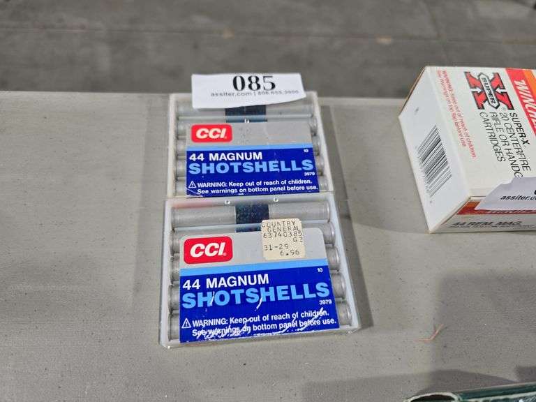(20) CCI .44Magnum Shot Shell 1/3oz 9 Shot