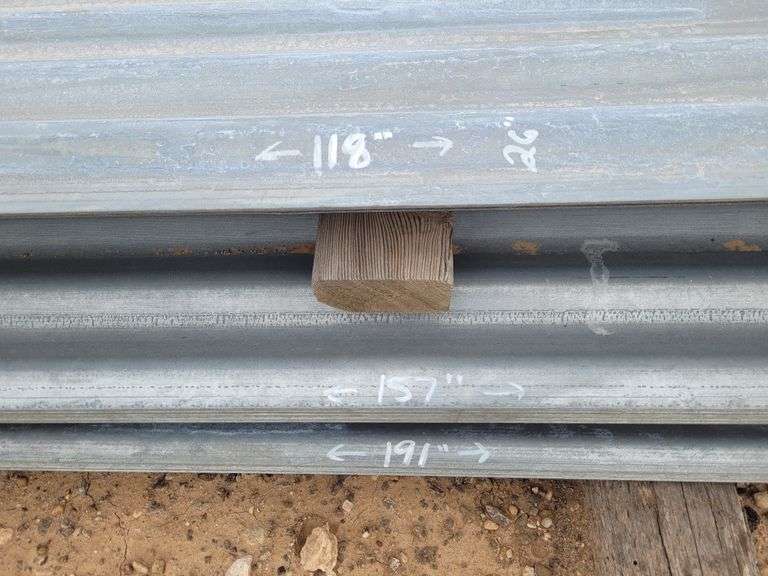191"x26" Corrugated Sheets
