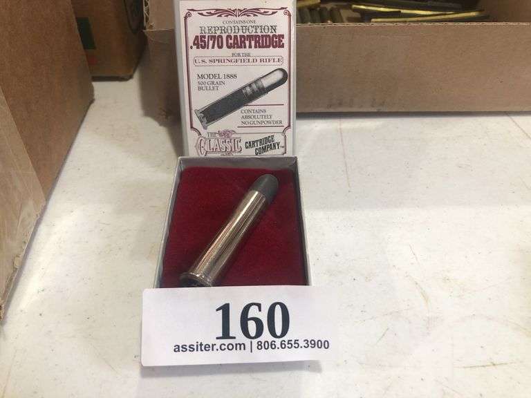 Reproduction 45-70 Cartridge model 1888 500gr