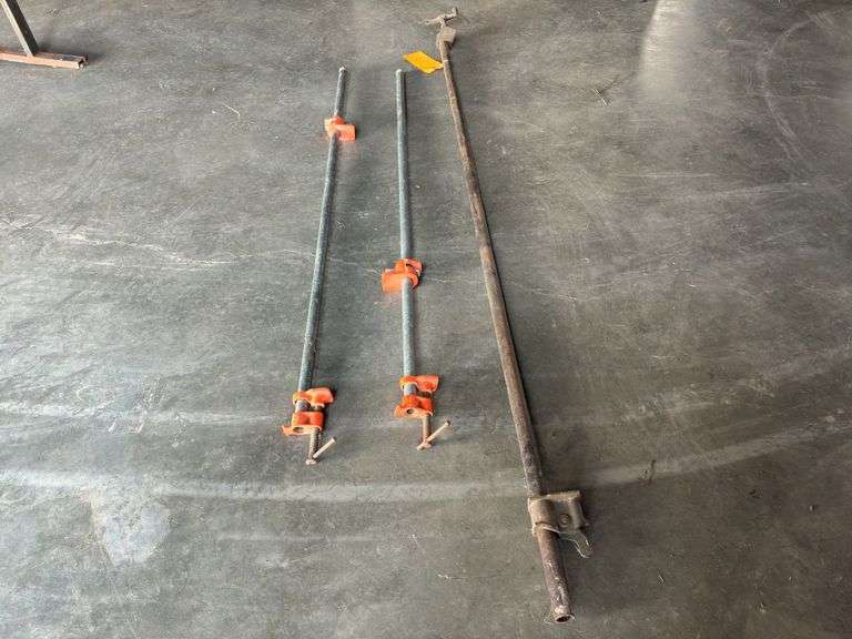 69” Bar Clamp and (2) 4’ Bar Clamps