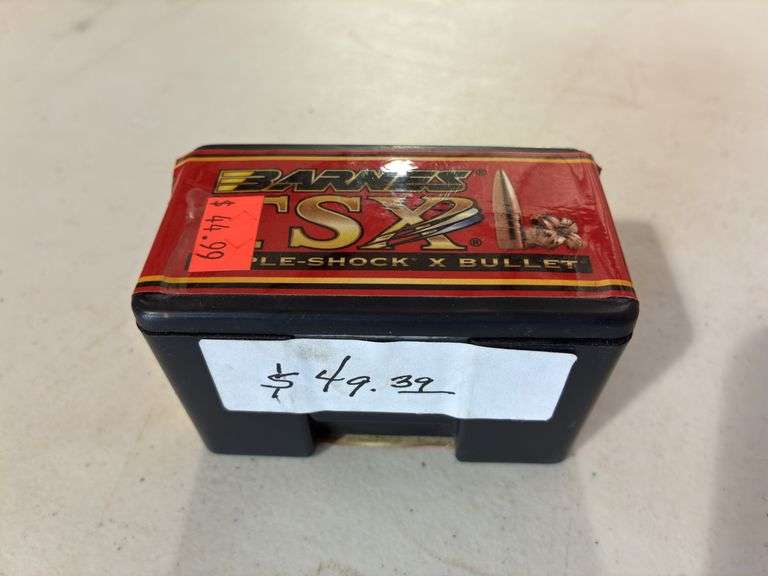 Opened Box of Barnes TSX .308 Bullet Tips
