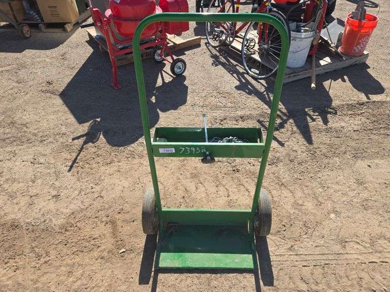 Oxygen And Acetylene Cart