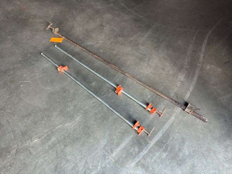 69” Bar Clamp and (2) 4’ Bar Clamps