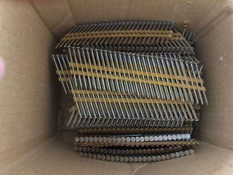 Box of 2-1/4” Nails for Nail Gun