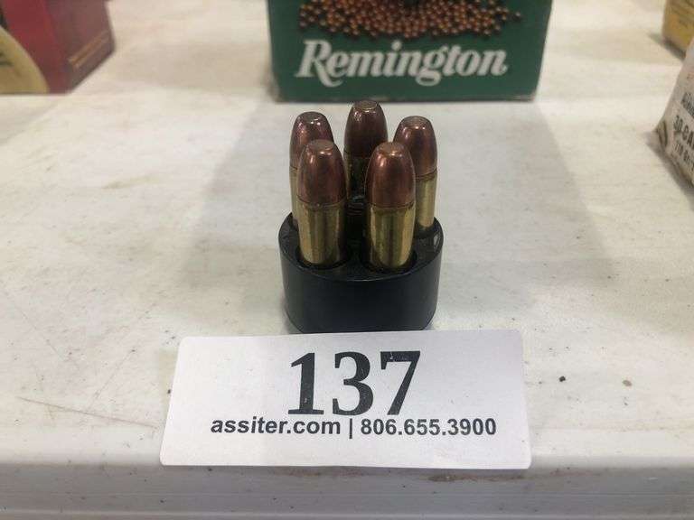 (5) .38 Spcl. w/Speed Loader