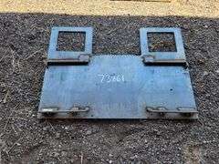 Skid Steer Plate w/Guard (5/16")
