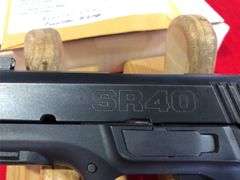 4.14" Ruger  SR40  .40 Caliber  Pistol