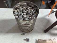 Lead Smelter w/Tub, Bag, and Bottle of Shot