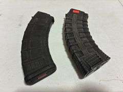 (1) PMAG and (1) Tapco 30 Round 7.62x39 Magazines