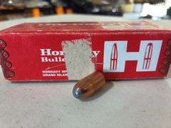 Opened Box of Hornady .25 Cal Hollow Tip Bullet Tips