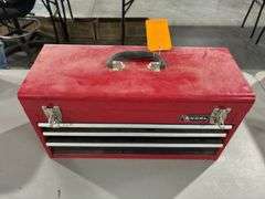 Excel Tool Box w/chisels and Screw Drivers