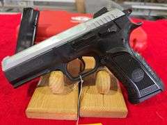 Tanfoglio Defiant Force Plus Chrome  9mm   Pistol