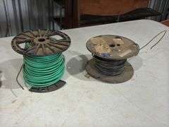 (5) Partial Spools of Various Wire