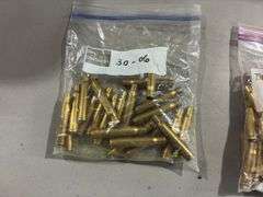 Multitude of Spent Brass Casings 30-06, .45, .308, 7.62x39, .40 S&W