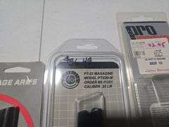 (3) Small .22 Magazines and (2)  32 ACP Magazines