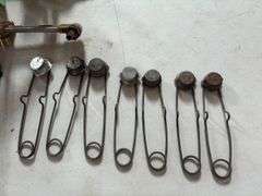 Cutting Torch Pistol w/Hose and Regulator Gauges, (4) Cutting Torch Goggles, (7) Strikers