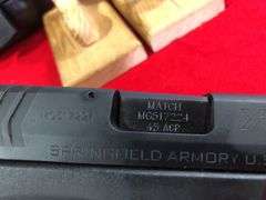 Springfield  XD45 4.5  .45 Caliber  Pistol