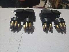 (4) Revolver Speed Loaders and (2) Speed Loader Pouches