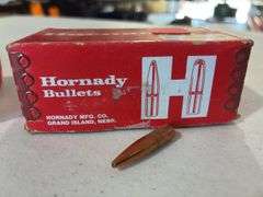 Opened Box of Hornady .25 Cal Hollow Tip Bullet Tips