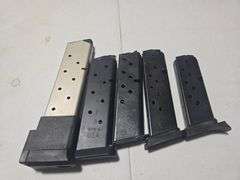 (5) .45 ACP Magazines