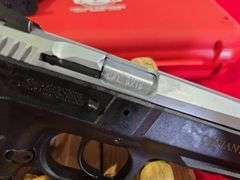 Tanfoglio Defiant Force Plus Chrome  9mm   Pistol