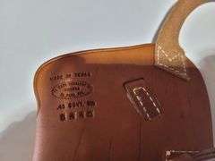 El Paso Saddlery Co. .45 Govt Leather Pistol Holster