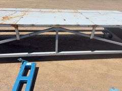4x12x32 Steel Top Workbench on Casters