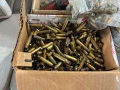 Multitude of Spent Brass Casings 30-06, .45, .308, 7.62x39, .40 S&W