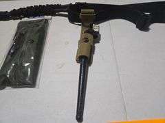 Shell Casing Catcher, Bayonet, Sling, AR15 Cleaning Kit