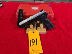 Tanfoglio Defiant Force Esse Chrome  9mm   Pistol