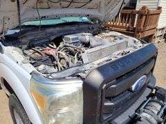 2011  Ford  F350 Super Duty  Supercab 4D Service Truck  Lariat SuperCab Long Bed 4WD