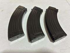 (3) AK Style 30 Round Magazines 7.62x39