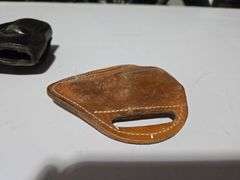 (3) Leather Waistband Pistol Holsters