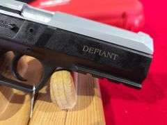 Tanfoglio Defiant Force Plus Chrome  9mm   Pistol