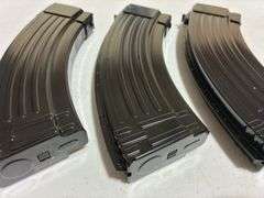 (3) AK Style 30 Round Magazines 7.62x39