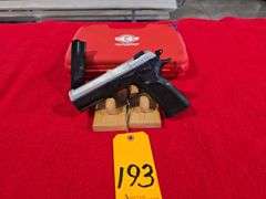 Tanfoglio Defiant Force Plus Chrome  9mm   Pistol