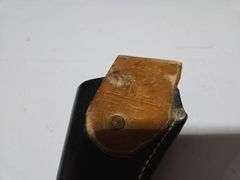 (3) Leather Waistband Pistol Holsters