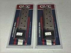 (2) CMC 1911 Power Mag+ 10 Round .45 ACP Magazines