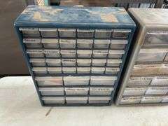 (3) Parts Bin Cabinets