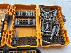 (3) DeWalt Drill Bit Indexes