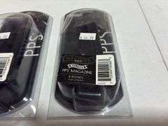 (2) Walter PPS 8 Round 9mm Magazines